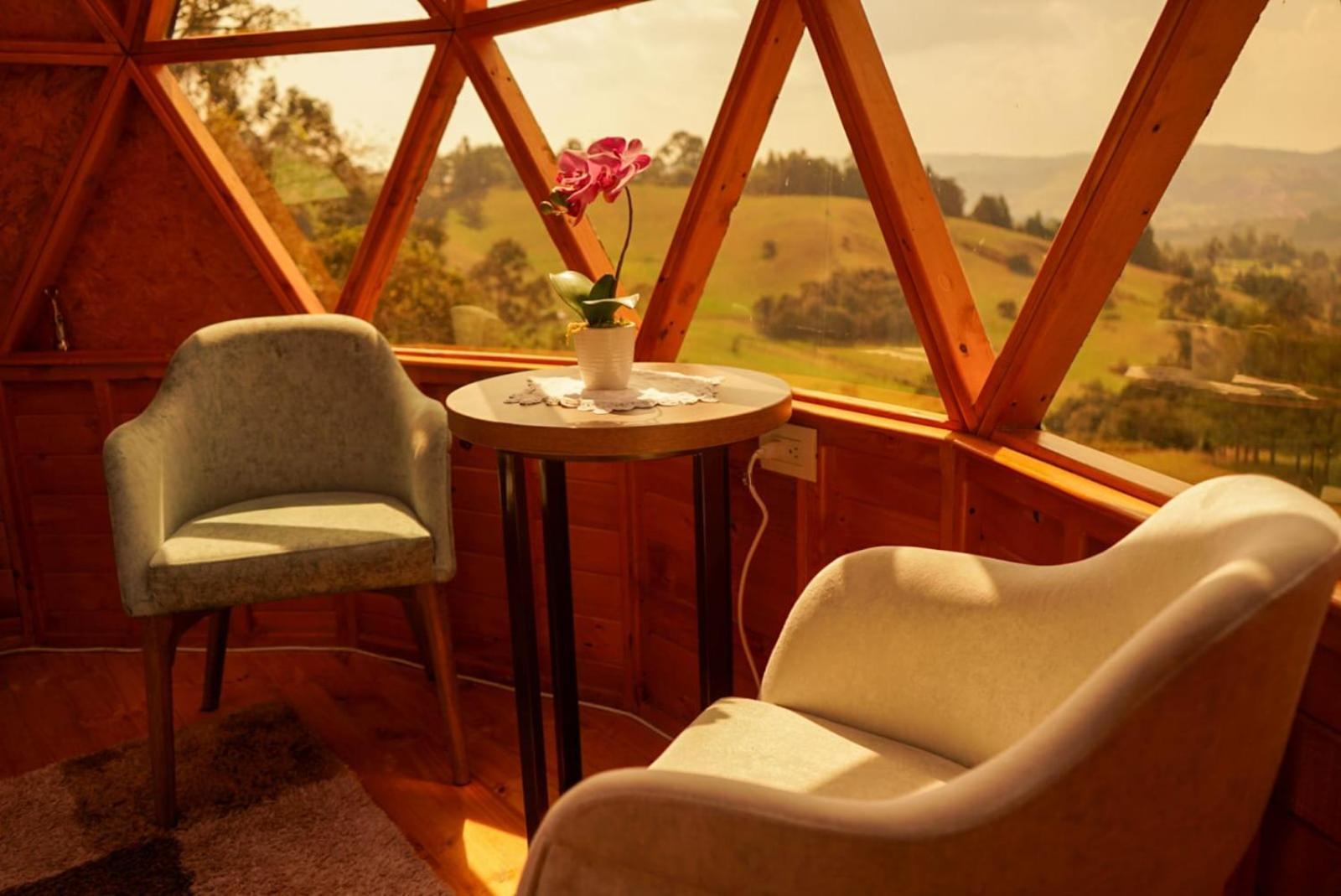 Glamping - Domo el Frailejón con Jacuzzi Vila Villapinzon Exterior foto